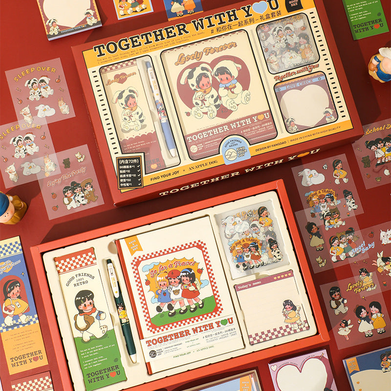 Cute Ledger Sticker Gift Box Set