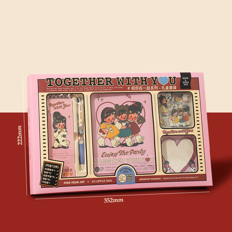 Cute Ledger Sticker Gift Box Set