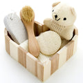 Bathroom Bath Set Love Wooden Barrel Gift Set